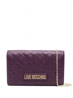 Kjedeposer Love Moschino lilla