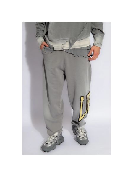 Pantalones de chándal Diesel gris