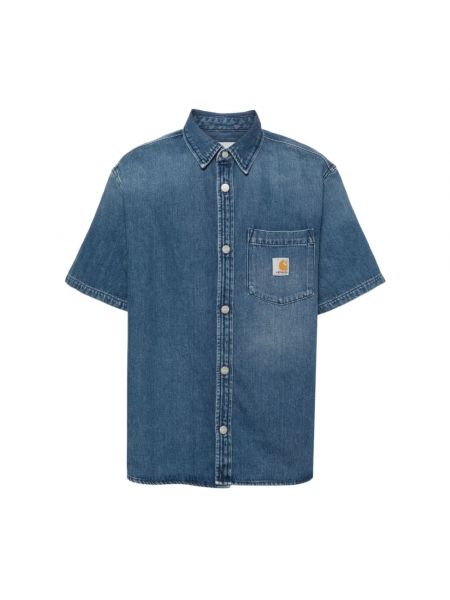 Casual jeanshemd Carhartt Wip blau