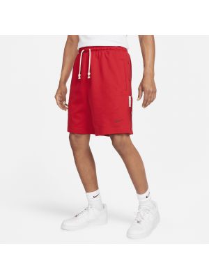 Dzianinowe szorty Nike czerwone