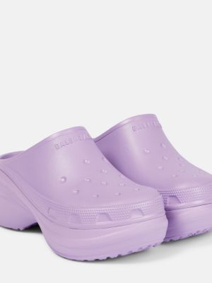 Nizki čevlji s platformo Balenciaga vijolična