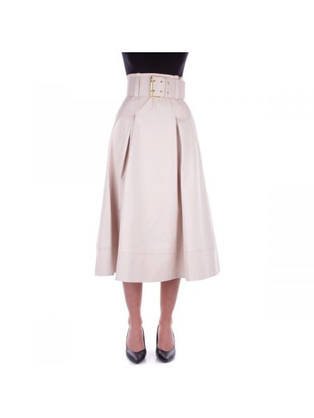 Suknja Elisabetta Franchi bijela