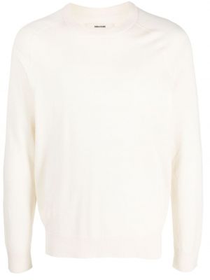 Dzianinowy sweter Zadig&voltaire biały