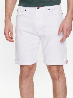 Shorts en jean Cinque blanc