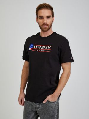 Tricou Tommy Jeans negru