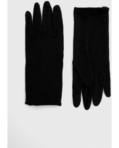 Rękawiczki wełniane Icebreaker czarne