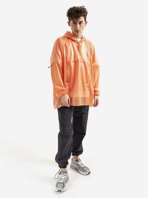 Anorak jakna oversized Rains narančasta