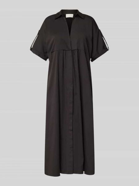 Czarna sukienka midi Milano Italy