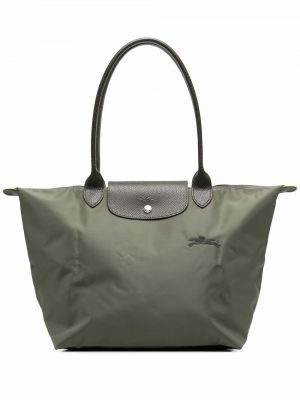 Τσάντα shopper Longchamp πράσινο