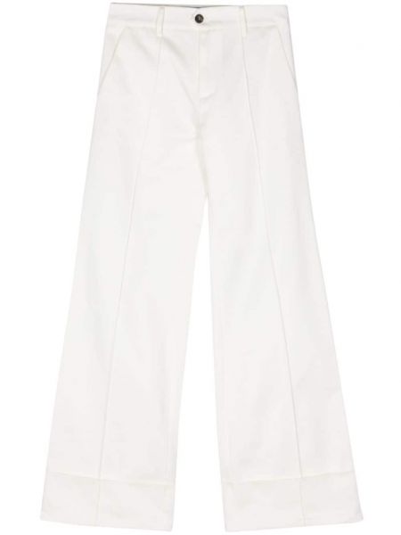 Παντελόνι με ίσιο πόδι Société Anonyme λευκό