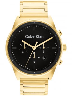 Часы из нержавеющей стали Calvin Klein золотые