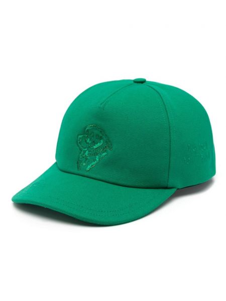 Kepurė su snapeliu Fay žalia