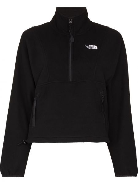 Zip fleecegenser The North Face svart