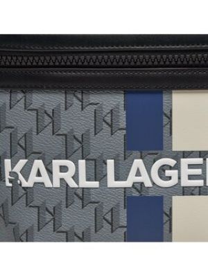 Ledvinka Karl Lagerfeld šedá