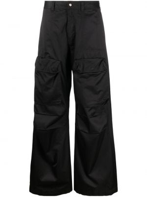 Pantalon cargo avec poches Diesel noir