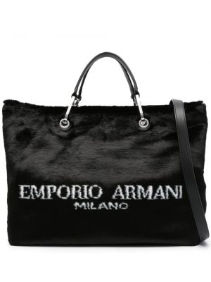Szőrös bevásárlótáska Emporio Armani