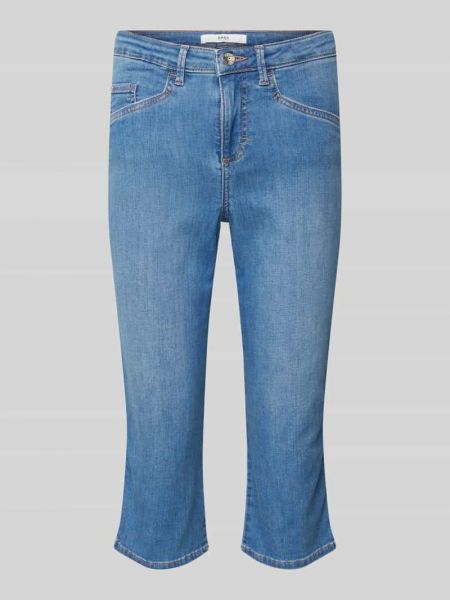 Szorty jeansowe z kieszeniami Brax niebieskie