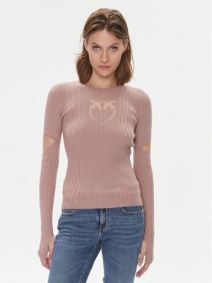 Пуловер Pinko розово