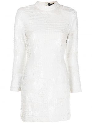 Мини рокля с пайети Retrofete бяло