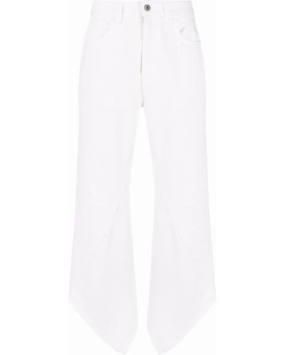 Укороченные джинсы Loewe, белый