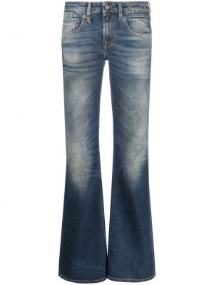 Flared jeans R13 blå