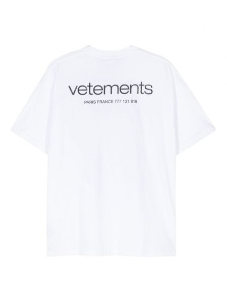T-shirt Vetements bianco