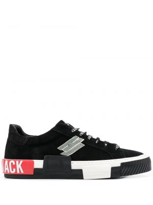 Sneakers Hide&jack svart