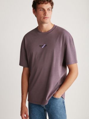Тениска Grimelange виолетово