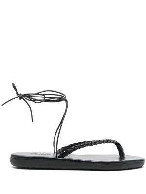 Sandali a punta appuntita con punta aperta Ancient Greek Sandals nero