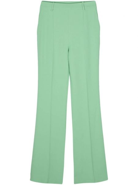Krepové kalhoty Ermanno Scervino zelené