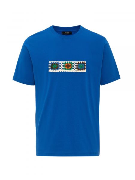 T-shirt Antioch bleu
