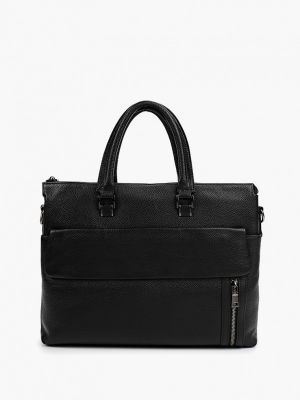 Черная сумка для ноутбука Francesco Donni