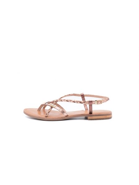 Leder sandale Les Tropeziennes pink