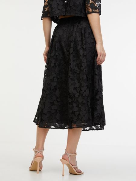 Midi sukňa Orsay čierna
