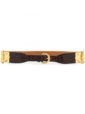 Cinturón Hermès marrón