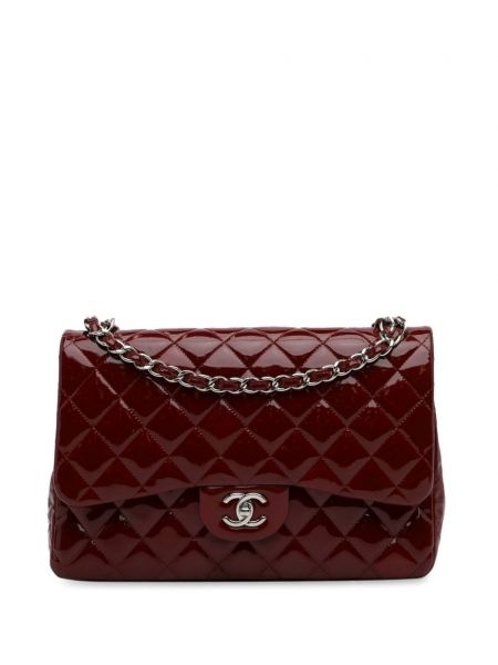 Klasická kabelka Chanel Pre-owned červená
