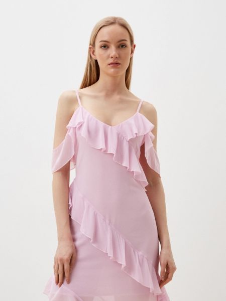 Вечернее платье Zarina розовое