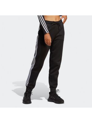 Pantalones a rayas Adidas Sportswear negro