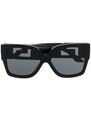 Lunettes de soleil oversize Versace Eyewear noir
