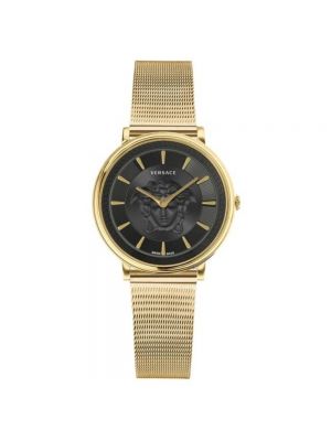 Armbanduhr aus edelstahl Versace