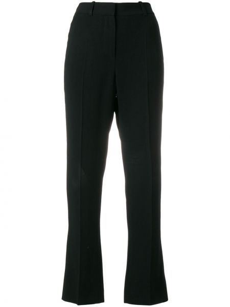 Pantalones de cintura alta Givenchy negro