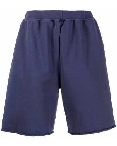 Pantalones cortos deportivos con estampado Aries azul