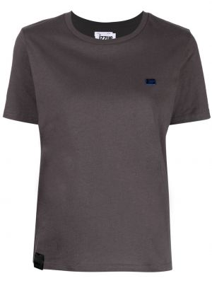 T-shirt aus baumwoll Izzue grau