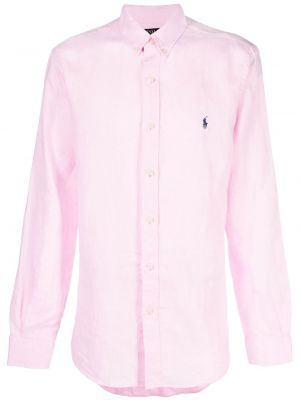 Camicia con tasche Polo Ralph Lauren rosa