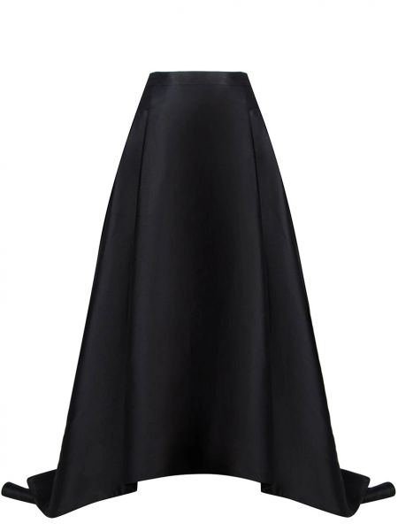 Черная длинная юбка Carolina Herrera