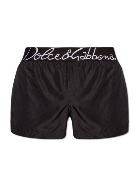 Badehose Dolce & Gabbana schwarz