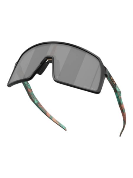 Sportlich sonnenbrille mit camouflage-print Oakley schwarz