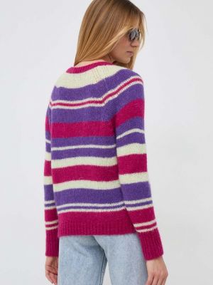Vlněný svetr Max&co. růžový