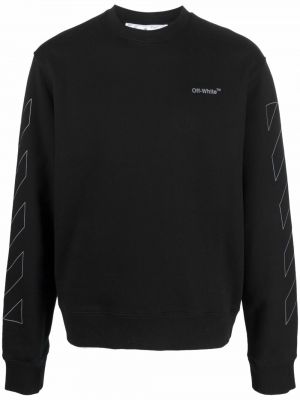 Rund hals sweatshirt Off-white