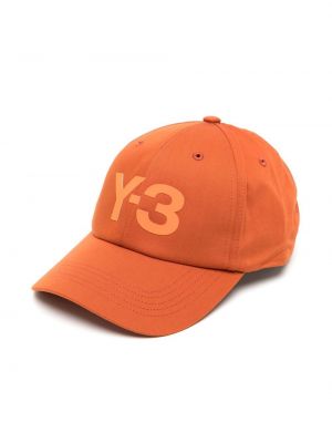 Trykt cap Y-3 oransje